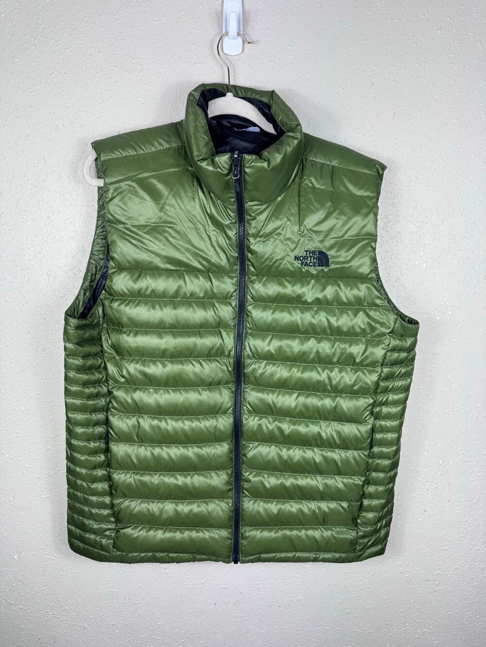 The North Face Men's Terra Peak Green 550 Puffer Vest Size Large